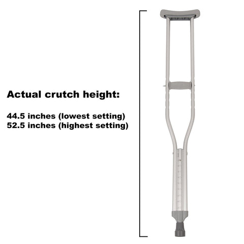 Push-Button Crutches, Adult