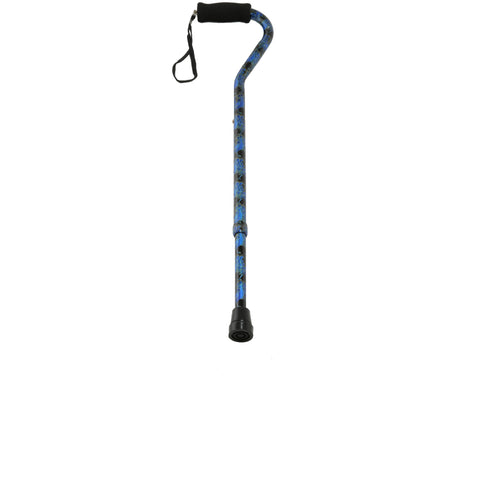 PCP 214157, Adjustable Pattern Cane with Offset Handle and Wrist Strap