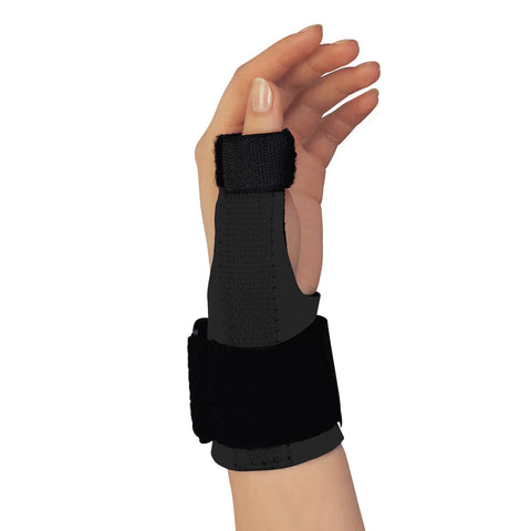 OTC Thumb Splint Immobilizer, Neoprene, Black