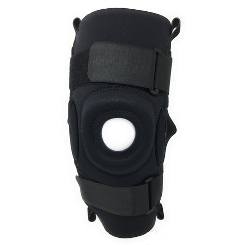 OTC Knee Stabilizer, Hinged Bars, Neoprene, Black