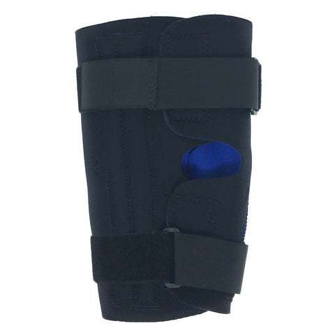 OTC Knee Stabilizer Wrap, Spiral Stays, Neoprene, Black