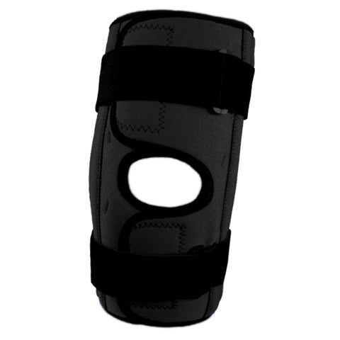 OTC Knee Stabilizer Wrap, Spiral Stays, Neoprene, Black