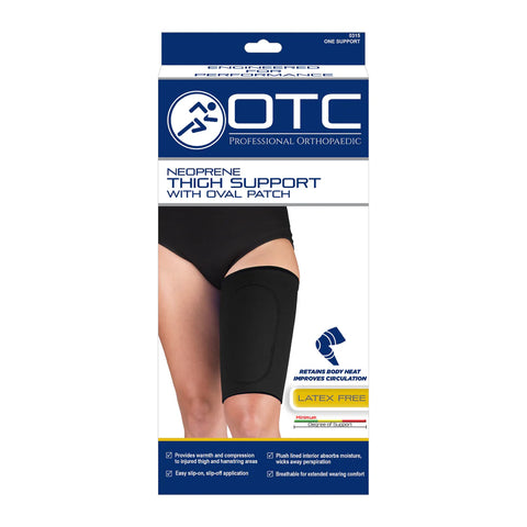 OTC Thigh Support, Oval Compression Pad, Neoprene