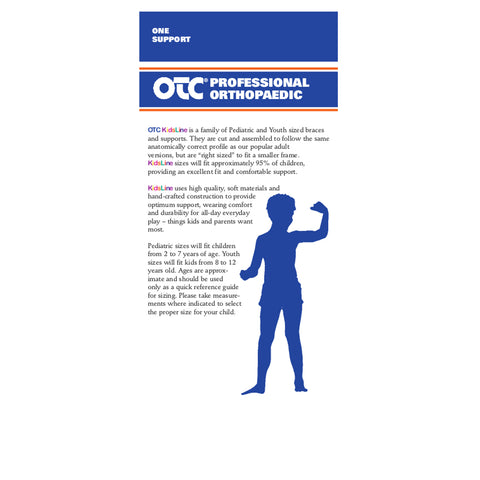 OTC KidsLine Cast Shoe, Rocker Bottom, Pediatric, Fun Print