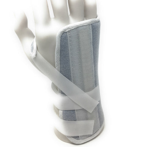 OTC KidsLine Wrist Splint, Soft Foam, Adjustable, Pediatric Support, White, Right