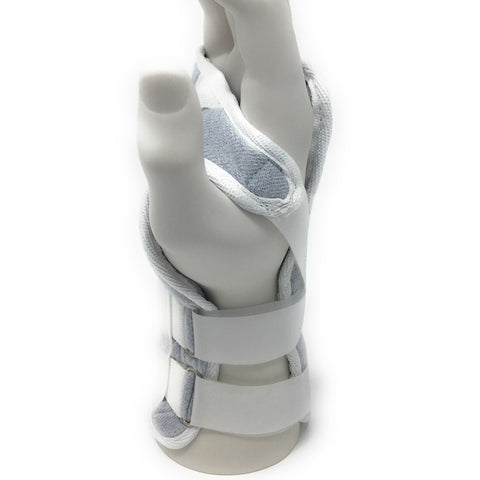 OTC KidsLine Wrist Splint, Soft Foam, Adjustable, Pediatric Support, White, Right