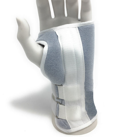 OTC KidsLine Wrist Splint, Soft Foam, Adjustable, Pediatric Support, White, Left