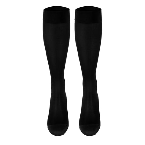 Truform Women's Compression Stockings, 20-30 mmHg, Knee High Length, Closed Toe, Opaque