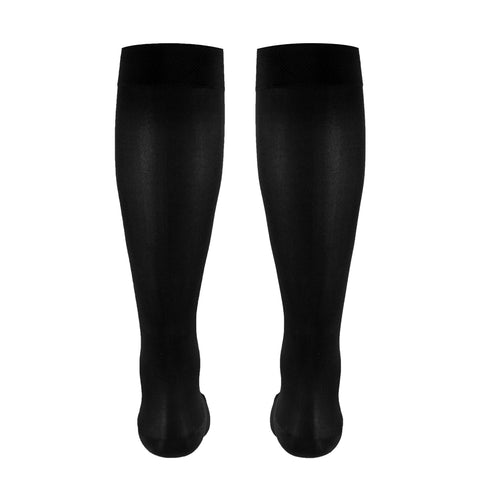 Truform Women's Compression Stockings, 20-30 mmHg, Knee High Length, Closed Toe, Opaque