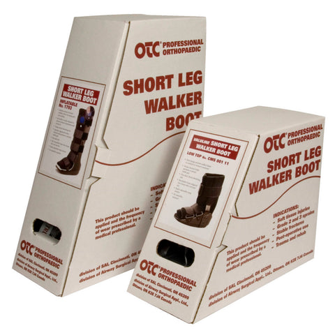 OTC Walker Boot, High Top, Adjustable Air Cast, Black