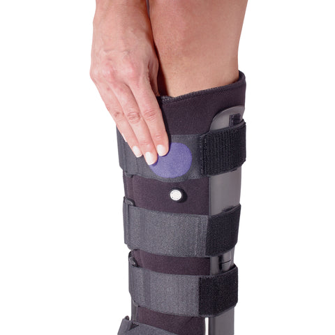OTC Walker Boot, High Top, Adjustable Air Cast, Black