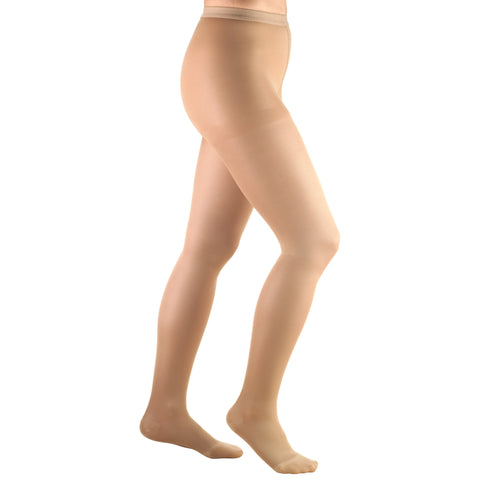 Truform Women's Compression Pantyhose, 20-30 mmHg, Opaque Hosiery Support Shaping Tights