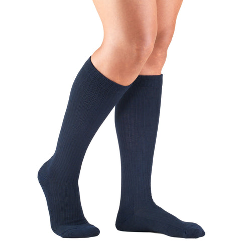 Truform Compression Socks, 15-20 mmHg, Ladies Gym Socks, Knee High Over Calf Length