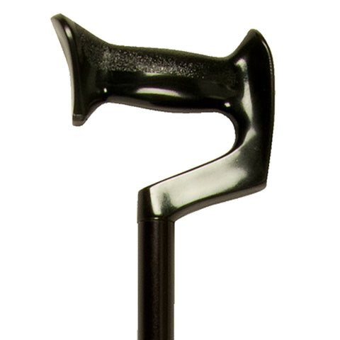 Folding Adjustable Cane - Derby Handle