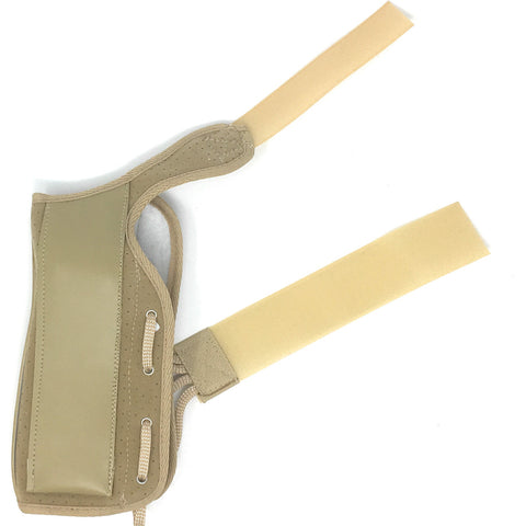 OTC Wrist Brace, Soft-Fit, Suede Finish, Beige, Right