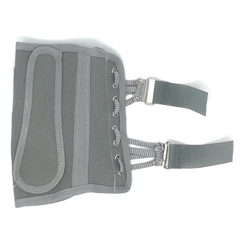 OTC Wrist Splint, Cock-Up Lacing, Canvas, ProChoice, Grey, Right