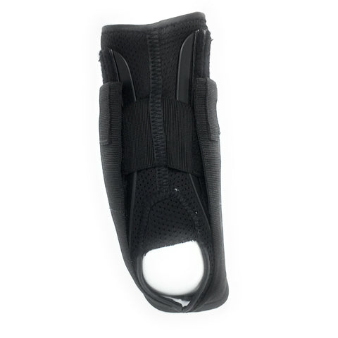 OTC Ankle Stabilizer, Exoskeleton Support, Heel Locking Straps, Black