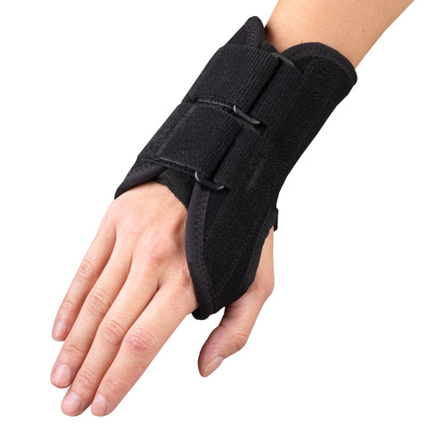 OTC Wrist Splint, 6-Inch, Select Series, Black, Right