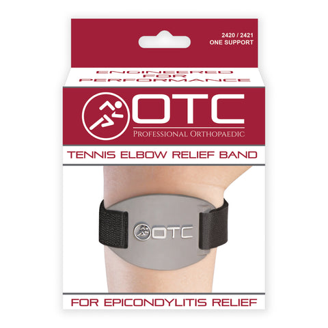 OTC Forearm Band, Compression Strap, Grey