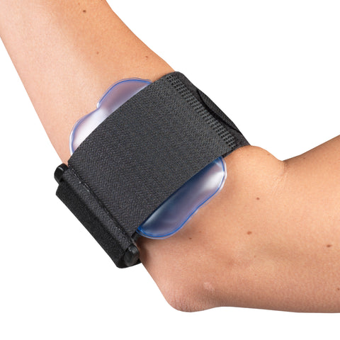 OTC Tennis Elbow Strap, Air Pad Compresion Support, Black