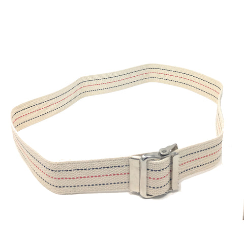 OTC Gait Transfer Belt, Support Hold for Caregiver, White