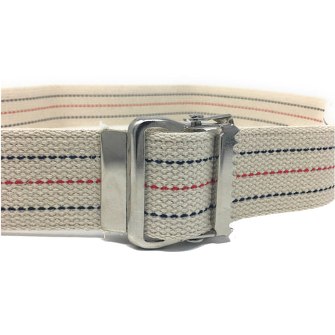 OTC Gait Transfer Belt, Support Hold for Caregiver, White