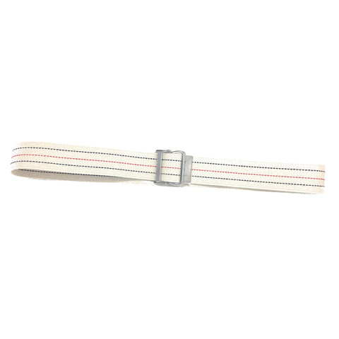 OTC Gait Transfer Belt, Support Hold for Caregiver, White
