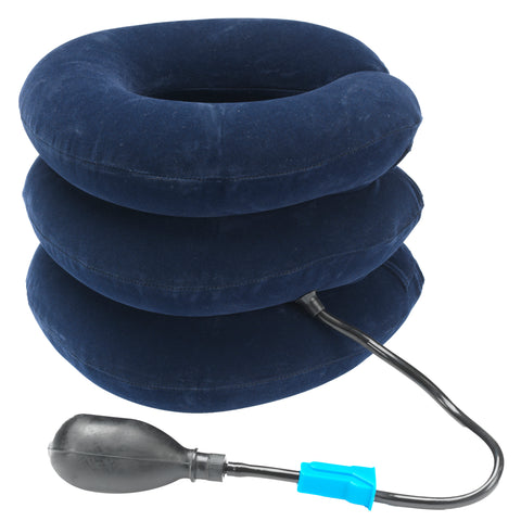 OTC Cervical Traction Unit, Head Neck Spine, Inflatable, Select Series, Navy