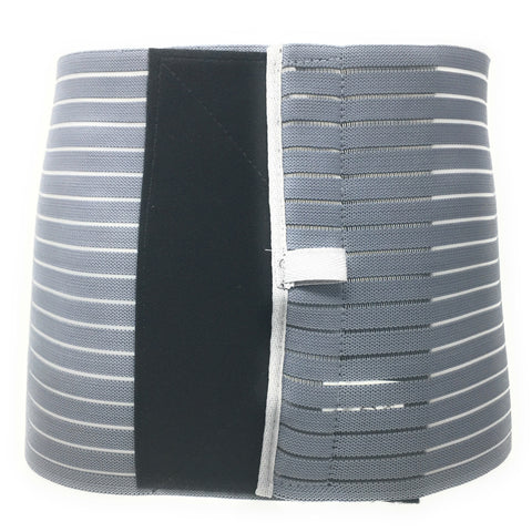 OTC Abdominal Binder for Men, Ribbed Elastic Compression, Select Series, Grey