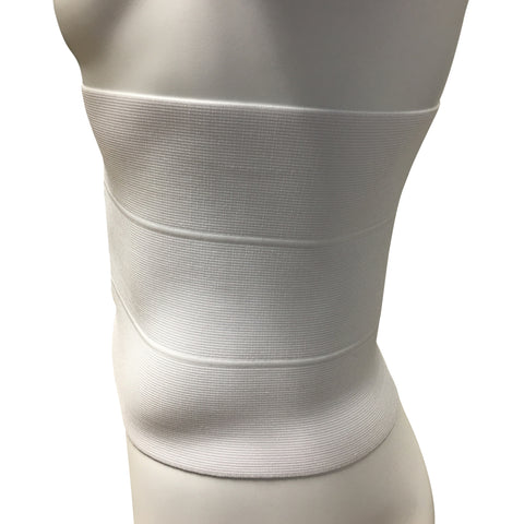 OTC Abdominal Binder for Men, Three-Panel Body,  9-Inch Elastic, White