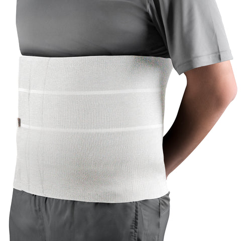 OTC Abdominal Binder, Four-Panel Body, Heavy Duty 12-Inch, Select Series, White