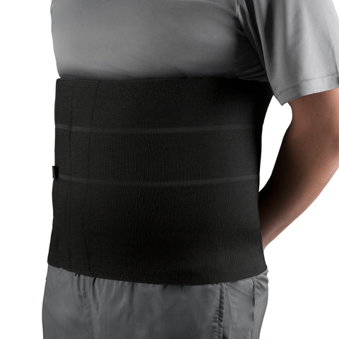OTC Abdominal Binder, Four-Panel Body, Heavy Duty 12-Inch, Select Series, Black