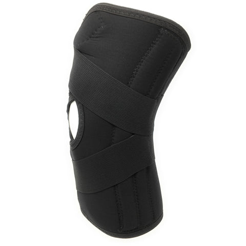 OTC Knee Stabilizer Wrap for Osteoarthritis, Orthotex, Black, Left