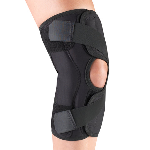 OTC Knee Stabilizer Wrap for Osteoarthritis, Orthotex, Black, Right
