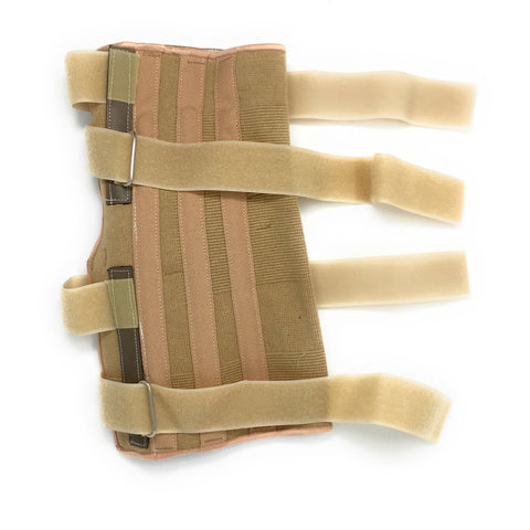 OTC Knee Support, Front Opening, Pressure Pads, Knit Elastic, Beige
