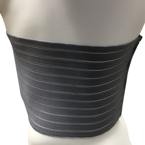 OTC Rib Belt for Men, 6-inch Elastic Chest Compression, Select Series, Grey
