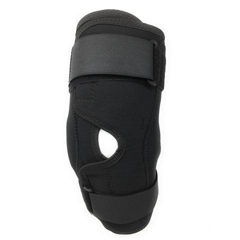 OTC Knee Stabilizer Wrap, ROM Hinged Bars, Orthotex, Black