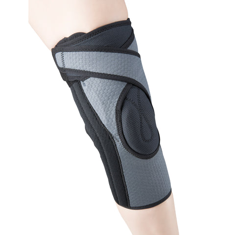 OTC Knee Support, Patella Uplift, Spiral Stays, Airmesh, Select Series, Grey