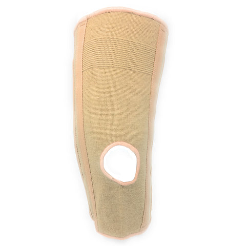 OTC Knee Support, Spiral Stays, Knit Elastic, Beige
