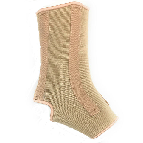 OTC Ankle Support, Spiral Stays, Knit Elastic, Beige