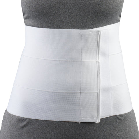 OTC Abdominal Binder for Women, Three-Panel Body, 9-Inch Elastic, White