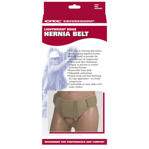 OTC Hernia Support, Single or Double Herniation, Inguinal Scrotal Treatment, Beige