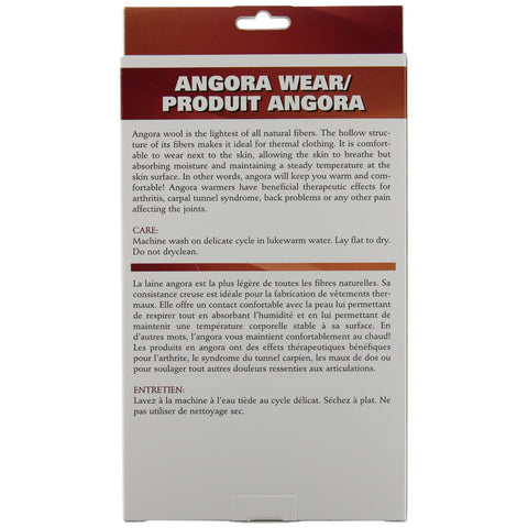 OTC Knee Warmer, Angora, Arthritis Relief, White