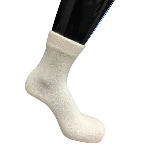 Foot Warmer Socks, Angora, Arthritis Care, 1 pair, White