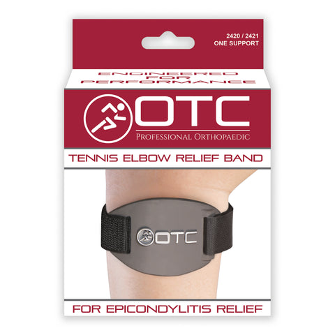 OTC Forearm Band, Compression Strap, Grey