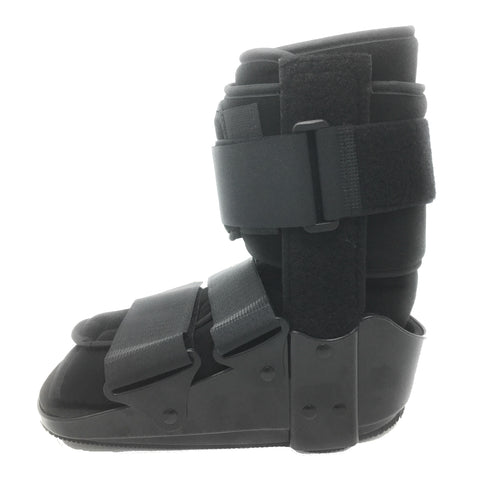 OTC Walker Boot, Short Leg Cast, Low Top, Black
