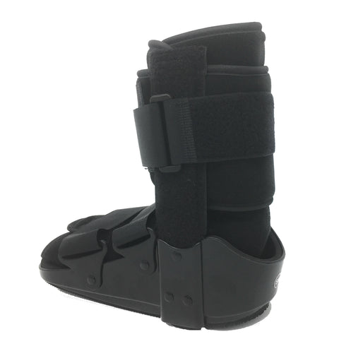 OTC Walker Boot, Short Leg Cast, Low Top, Black