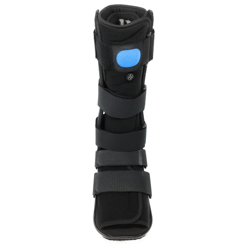 OTC Walker Boot, Short Leg Adjustable Air Cast, High Top, Black