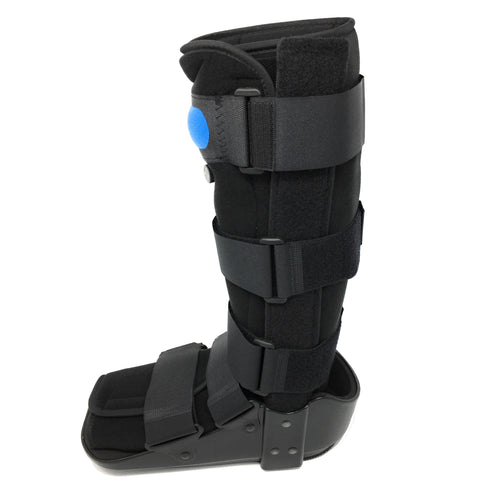 OTC Walker Boot, Short Leg Adjustable Air Cast, High Top, Black