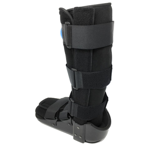 OTC Walker Boot, Short Leg Adjustable Air Cast, High Top, Black